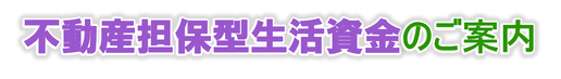 見出し（不動産担保型生活資金のご案内）.png
